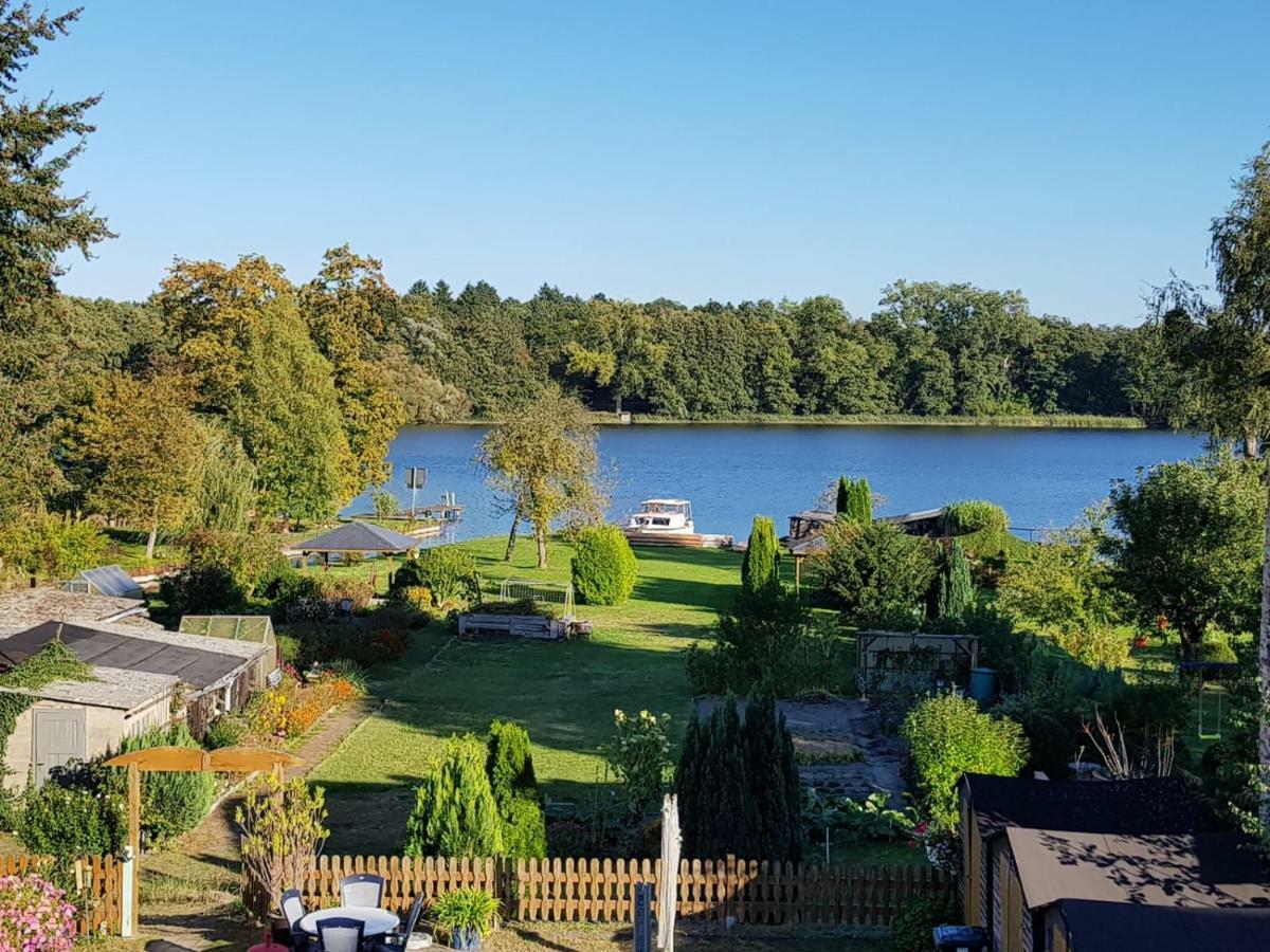 Schoene 3Zimmer Ferienwohnung Direkt Am Baalensee Furstenberg-Havel Luaran gambar